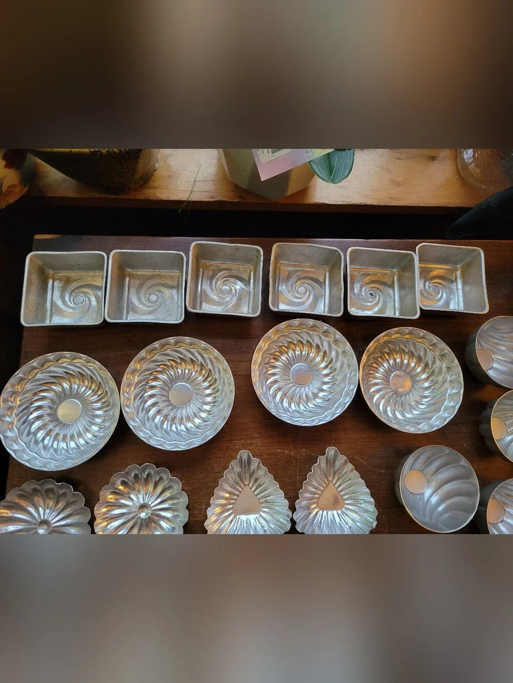 Vintage Lot of 58 Mini Molds and Other Cake and Jell-O Molds
